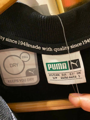 Puma Men's Suede Black Polo T-shirt