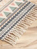 Pure cotton soft doormats for different areas of home