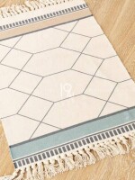 Home decor stylish beautiful print 100% cotton soft doormat
