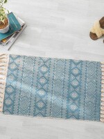 Stylish 100% cotton doormats for indoor\Outdoor