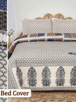 Soft & comfy block jaal beautiful bedcover