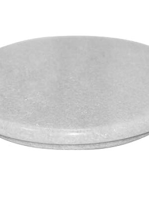 White Marble Chakla/Roti Maker/Rolling Board 9 Inch: Elevate Your Kitchen with Timeless Elegance