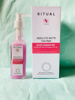 BE ABSOLUTE MATTE FACE WASH