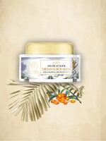 Ajra ubtan scrub mask | 2 in 1 face scrub + face pack | sea buckthorn, witch hazel & vetiver for wrinkles and anti-ageing