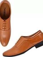 Leather Lace-Up Shoes for Men- style, durability, and comfort