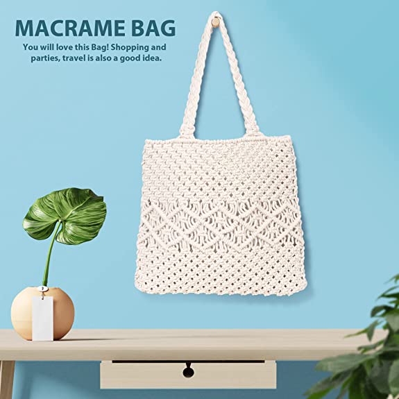 Boho Chic Brown Valentine Macrame Bag - Buy ladies bag online | Handmade  gifts online | Home decor products online