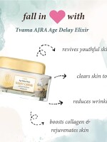 Organics Retinol SPF 30 Day & Night Crème Combo | AJRA Age Delay Elixir | Sea Buckthorn, Bakuchiol | Anti-Ageing & Wrinkles | All Skin Types (50gm+50g