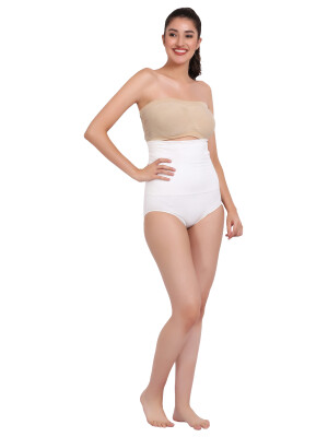 Everyday Comfort Best Fit Tummy Tucker White Brief Design with breathable & Sweat Absorbing