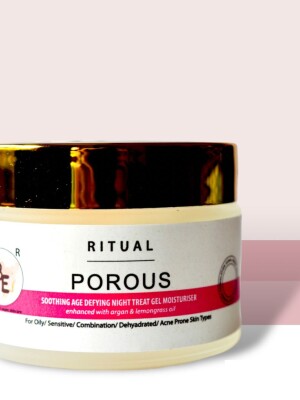 Be's porous soothing anti-aging night treat gel