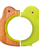 Frog & porcupine teether for babies | Benefits of neem wood | child safe teether | serves as grasping and chewing toy | wooden teethers