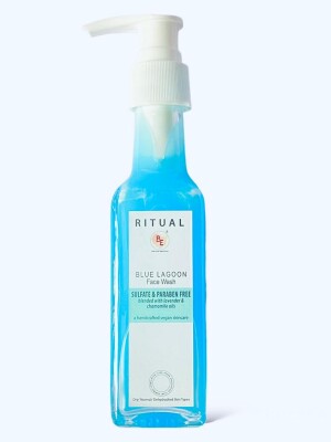 Be's blue lagoon face wash, gentle & hydrating face wash