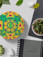 Gorgeous Round & Square Coaster for Dining Office Desk Set of 6