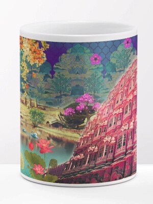 Beautiful Jaipur Best Travel Coffee Mug, premium quality ceramic mugs