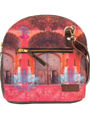 Women’s Pink Royal Door Unique Crossbody Bag