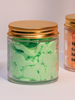 Garden fresh whipped soap