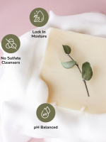 Organic conditioner bar enriched with rosemary and tea-tree essential oils