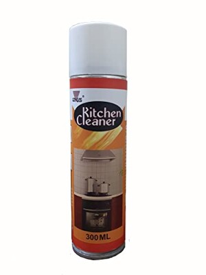 Gas Cleaner Spray for Kitchen | Oil and Grease Stain Remover | Multipurpose Foam Spray - 300 ml