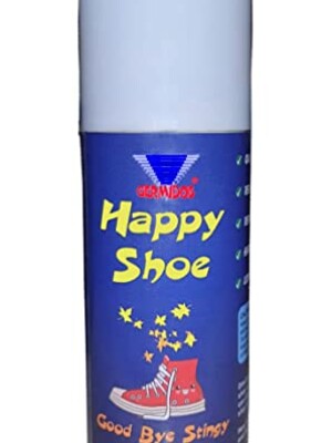 Germidos Happy Shoe-Shoe Deodorizer and Sanitizer Spray, Removes Bacteria, Removes Smell, Odour Control