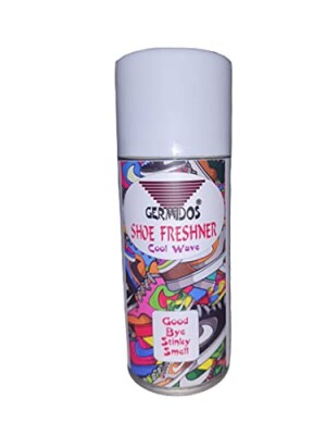 Germidos Shoe Freshener Spray for shoes, Socks and Shoe Racks - Shoe Deodorant Spray