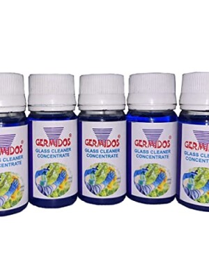 Glass Cleaner Concentrate Liquid, 5 units of 50 ml (5 x 50 ml)