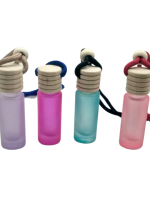 Aesthetic Living Car Aromatizer Diffuser Bottle(neon tube shape, transparent -6ml)