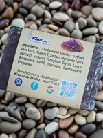 Handmade Organic Sandalwood & Saffron Soap || Set of 2 || Sandalwood Soap || Saffron Soap || Luxury Natural Soap || Paraben Free