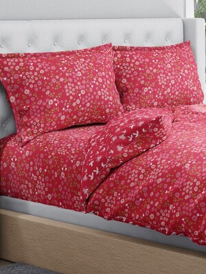 Swaas 100% Pure Cotton Bright Blooms Pillow Cover