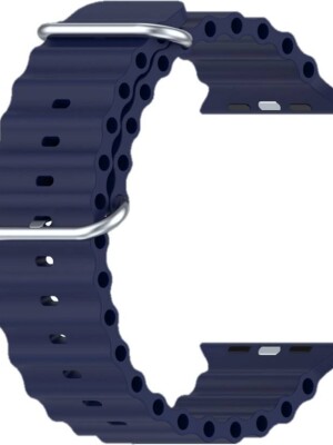 Ocean Smart Watch Strap Belt for Ultra Watch 49 mm, Series 8 / 7 45 mm, Series 6 / 5 / 4 44 mm, Series 3  42 mm, T800 Ultra, Watch 8 Ultra, i8 Pro Max