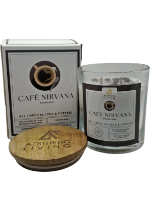 Aesthetic Living Cafe Nirvana Botanic Coffee Candle