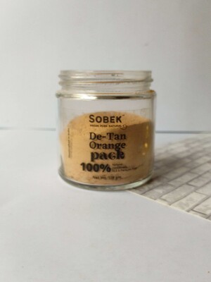 Orange de tan face mask 100 grams pack