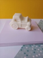 Kids vehicle truck car toy shaped goat milk shea butter soap 100 grms bar set of 2