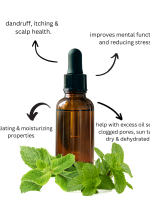 Peppermint essential oil 30 ML for Aromatherapy | Use on face and skin