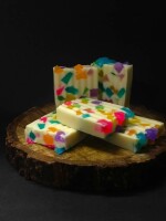 Fruit Cream Handmade Soap, it combines the richness of camel milk and the nourishing properties of glycerin.