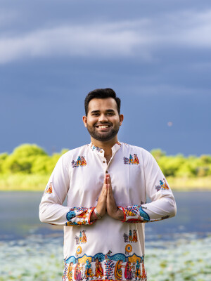 Siya - Ram printed shorted kurta