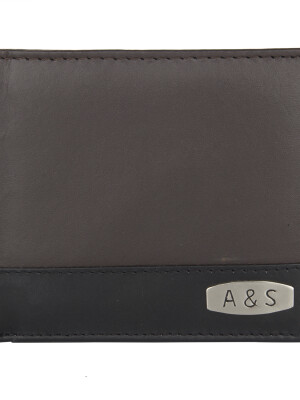 Adam & Smith Men's Leather wallet BR01