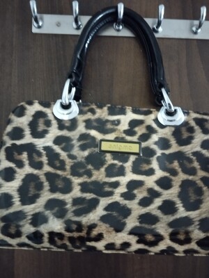 Animal print bag ,purse