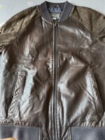 Men's Leather Jacket From Jack And Jones