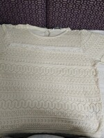 Beige Knitted top from The Brand,Only