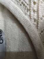 Beige Knitted top from The Brand,Only