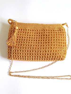 Rony's Handmade Golden Sling bag