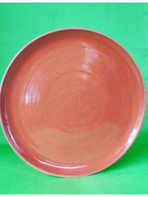 Terracotta Ceramic Dish, Crafted with utmost care, this dish is a testament to our commitment to sustainability.( set of one )
