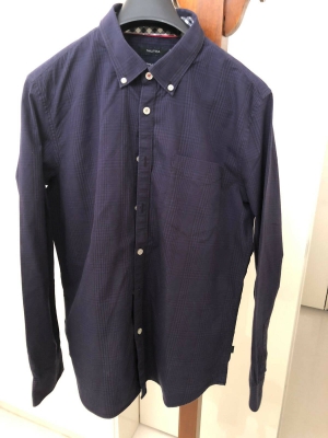 Nautica Slim Fit Blue Formal Shirt