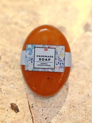 Herbal Sandalwood Soaps - Set of 2