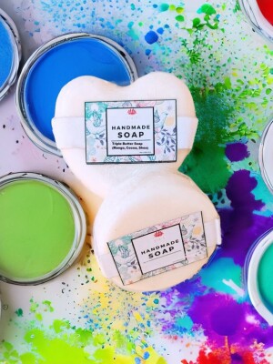 Natural Triple Butter Soap - Set of 2