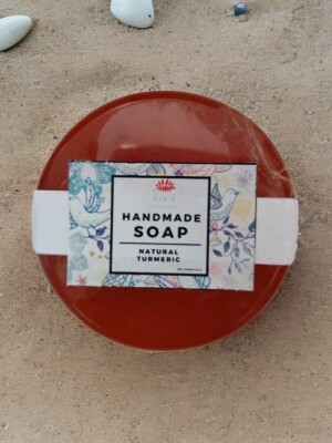 Natural Turmeric Soap - Set of 4
