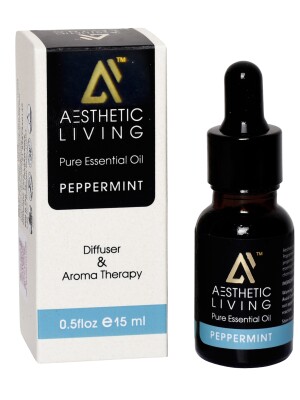 Aesthetic Living Pure Peppermint Essential Oil 15ml