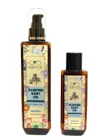 Natural pure pressed almond baby massage oil ( Badam Rogan)