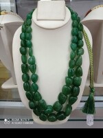 Green, purple marun original beads