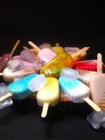 Sweet Tooth- Ice Candy Handmade Soap,Infused with creamy goat milk and cranberry oil