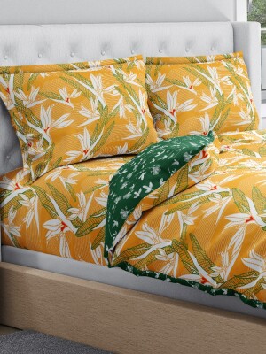 single ,queen,king size bed sheet,Swaas 100% Pure Cotton Tropical Treasure Bedsheet Set